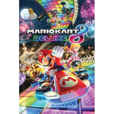 Plakát, Obraz - Mario Kart 8 - Deluxe, 61 × 91.5 cm