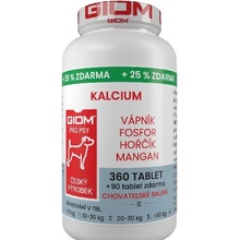 Giom S pes Kalcium 360 tbl