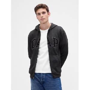 GAP Суитшърт с цип и лого на Gap GAP | Siv | МЪЖЕ | XS - zoot - 81,95 лв