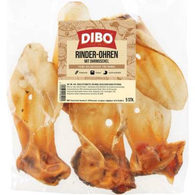 DIBO Hovězí uši s chrupavkou 350 g
