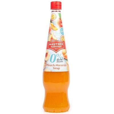 Mautner Markhof Sirup broskyňa a marakuja so sladidlami 0,7 l