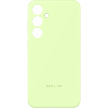 Image 1 of Samsung Galaxy S24+ Silicone case light green (EF-PS926TGEGWW)