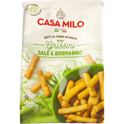 Casa Milo grissini s rozmarínom a soľou 150 g