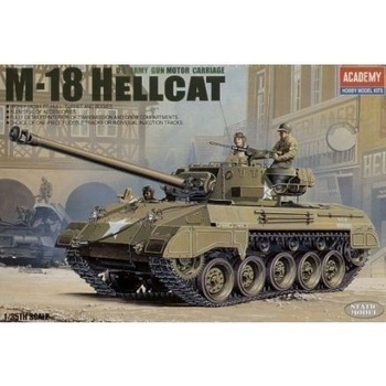 Academy Model Kit tank 13255 US ARMY M 18 HELLCAT 1:35
