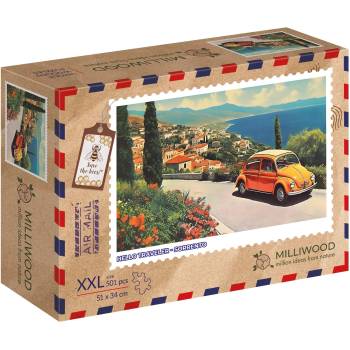Milliwood Дървен пъзел Milliwood, Hello Traveler, 501 части - Соренто (XXL-Sorrento-5073)