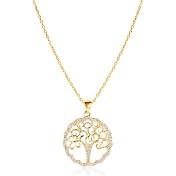 SAVICKI Колие SAVICKI Tree of life: злато. диаманти