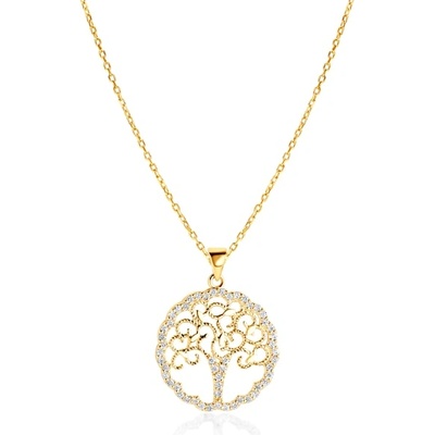 SAVICKI Колие SAVICKI Tree of life: злато. диаманти
