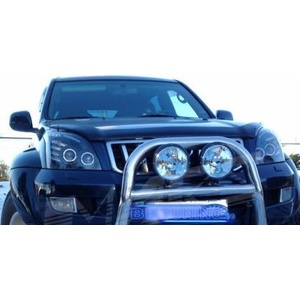  Кристални Фарове за Toyota Land Cruiser 120 (2003-2009) - черни