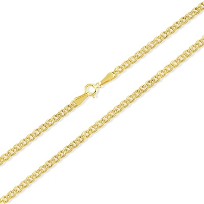 Lillian Vassago Zlatý unisex řetízek typu nonna LLV31-GCH074 Žlutá