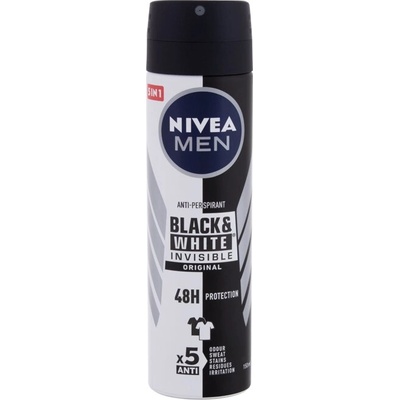 Nivea Men Invisible For Black & White deo spray 150 ml