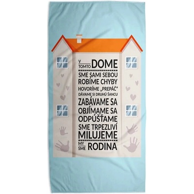 Sablio ručník v tomto domě 70 x 140 cm