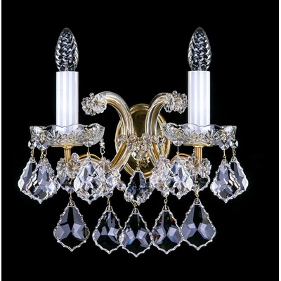 Nástěnná lampa Marie Terezie N16226CLN, Varianta Stříbrná