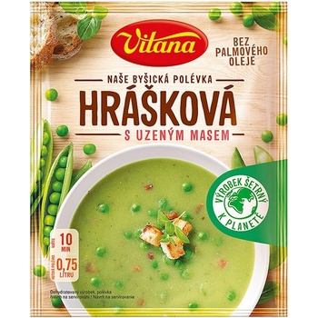 Vitana Hrášková s uzeným masem 64 g