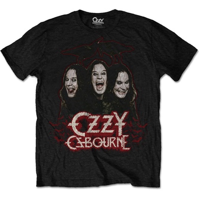 Metal ROCK OFF Ozzy Osbourne Crows & Bars černá – Zboží Dáma
