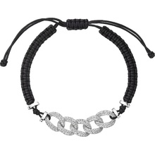 Šperky pro tebe Shamballa Věčné pouto černý MB00086A