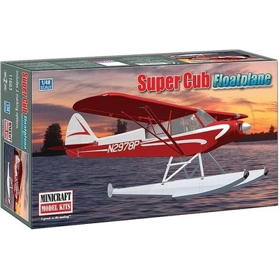 MINICRAFT Piper Super Cub Floatplane 1:48