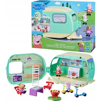 Hasbro Prasátko Peppa Karavan + figurky F8863