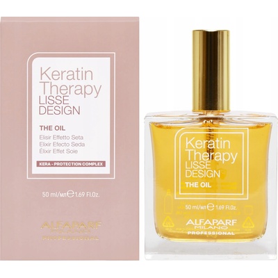Alfaparf Milano Keratin Therapy Lisse Design The Oil vyživující olej 50 ml