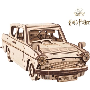 Ugears 3D mechanické puzzle Harry Potter Lietajúci Ford Anglia 246 ks