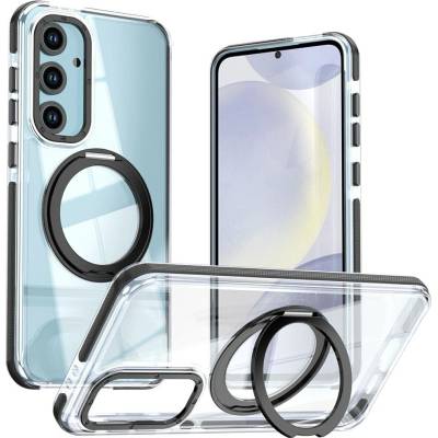 Samsung Galaxy S26 FE Калъф - Магнитен пръстен, PC+TPU, 5 цвята