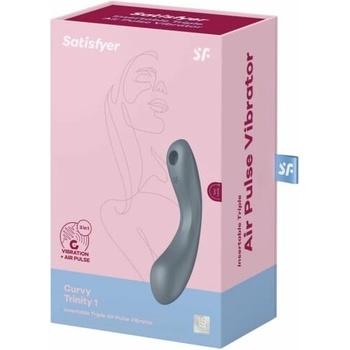 Satisfyer Curvy Trinity 1 Bluegrey