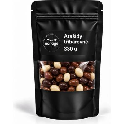 NONAGE Arašidy trojfarebné 330 g