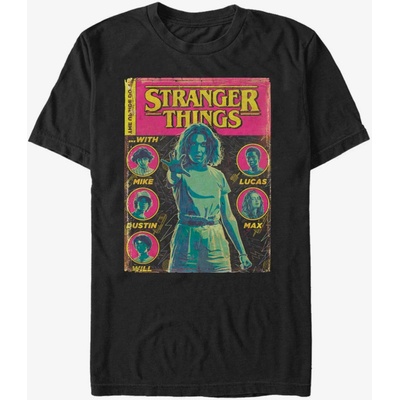 ZOOT. Fan Netflix Komiksová obálka Stranger Things T-shirt ZOOT. Fan | Cheren | МЪЖЕ | S