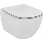 Ideal Standard Комплект за окачване на тоалетна чиния Ideal Standard Tesi Aquablade с тънък капак (T007901+T352801)