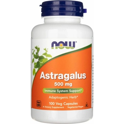 Now Foods Astragalus 500 mg 100 kapslí