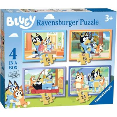 RAVENSBURGER Bluey 4v1 12,16,20,24 dielov