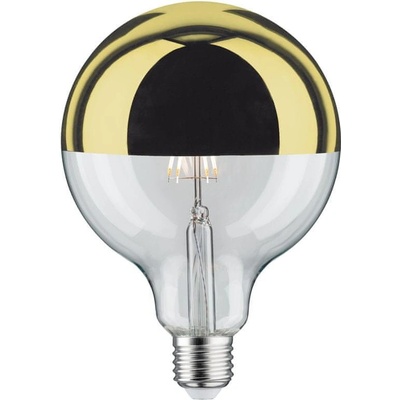 Paulmann LED Globe 6,5 W E27 zrkadlový svrchlík zlatá teplá biela stmievateľné