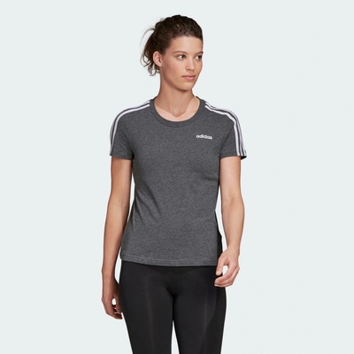 ADIDAS Dámske tričko na cvičenie sivé