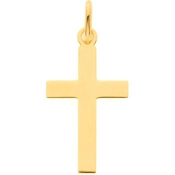 Argento Zlatý přívěsek křížek 8A117