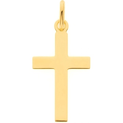 Argento Zlatý přívěsek křížek 8A117