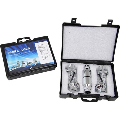 Bezpečnostní šrouby na alu kola Citroen, Peugeot M12x1,25x36(17)mm SADA, rovná dosedací plocha – Zbozi.Blesk.cz