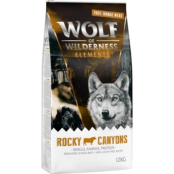 Wolf of Wilderness 300г Adult Rocky Canyons Wolf of Wilderness, суха храна за кучета с говеждо