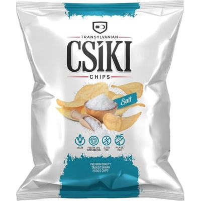Csiki chips Zemiakové lupienky solené 60 g