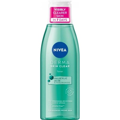 Nivea Derma Skin Clear - Тоник за лице 200мл