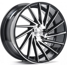 1Av Zx1 8x18 5x105 ET42 gloss black & polished