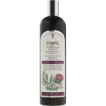 Babushka Agafia Шампоан против косопад №3 Burdock Propolis, 550 ml