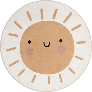 Mila Home Детски килим подходящ за пране ø100 cm Sunny World - Mila Home (HKC-YuvHali-693-100x100)