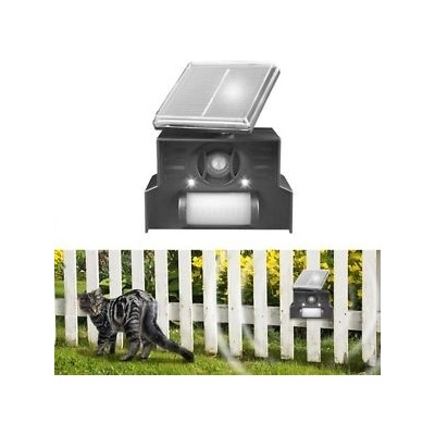 Gardigo Ултразвуков уред срещу кучета и котки, със соларен панел и сензор за движение, Гардиго (60055-10)