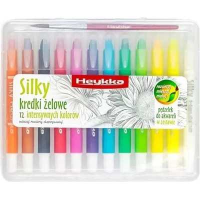 Heykka gélové voskovky Silky 12 ks