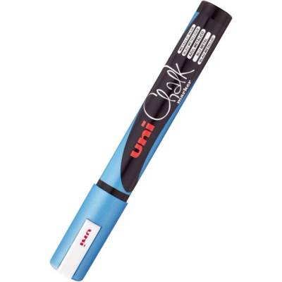 Uni PWE-5M Chalk metalická modrá