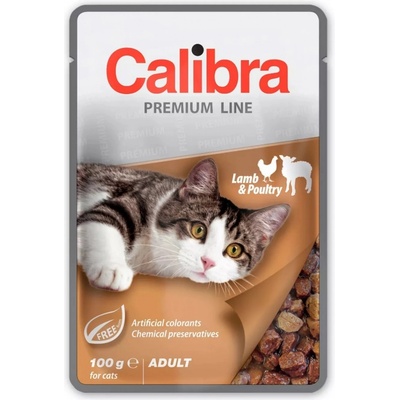 Calibra Cat Premium Adult Lamb & Poultry 100 g