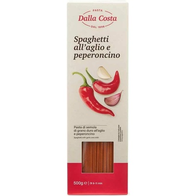 Dalla Costa Spaghetti all aglio e peperoncino špagety s čili a cesnakom 0,5 kg