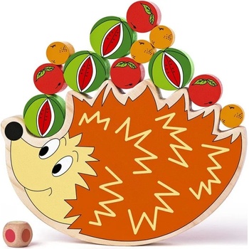 Woodyland Детска дървена игра за баланс Woody - Таралеж (90919)