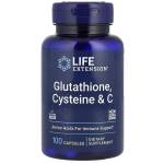 Life Extension Glutathione, Cysteine & C, 100 caps