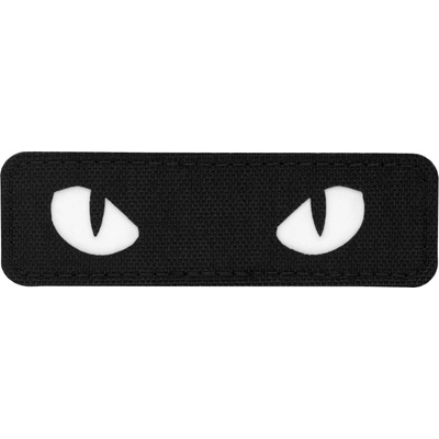 Nášivka M-Tac Cat Eyes Glow - čierna-biela