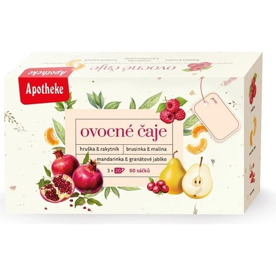 Apotheke Kolekcia Ovocných čajov 60 x 2 g